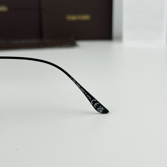 NEW Tom Ford FT0784/S Milla 01C Black Titanium Gradient Mirror Pilot Sunglasses - Picture 8 of 12